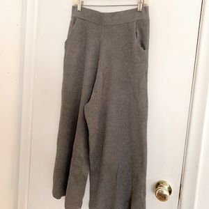 ZARA NWT wide leg ribbed jogger